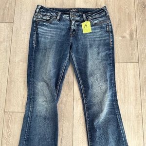 Silver Suki Slim Boot Jeans Size 31